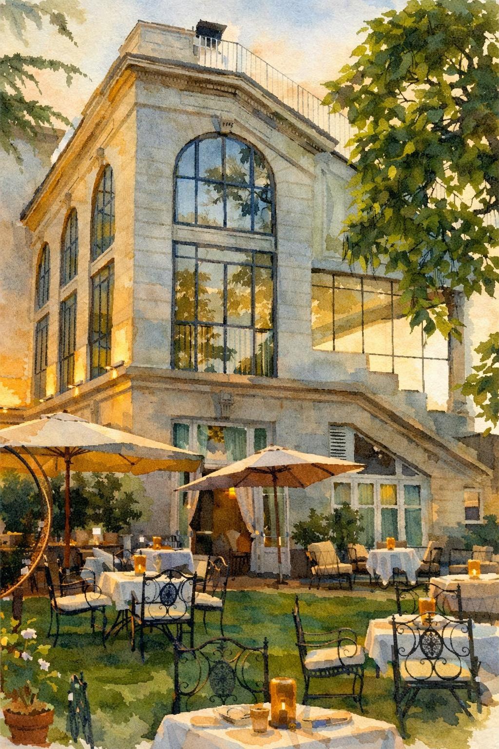 Domus Garden Club ad acquerello